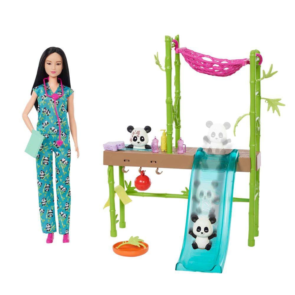 Enchantimals panda shop playset