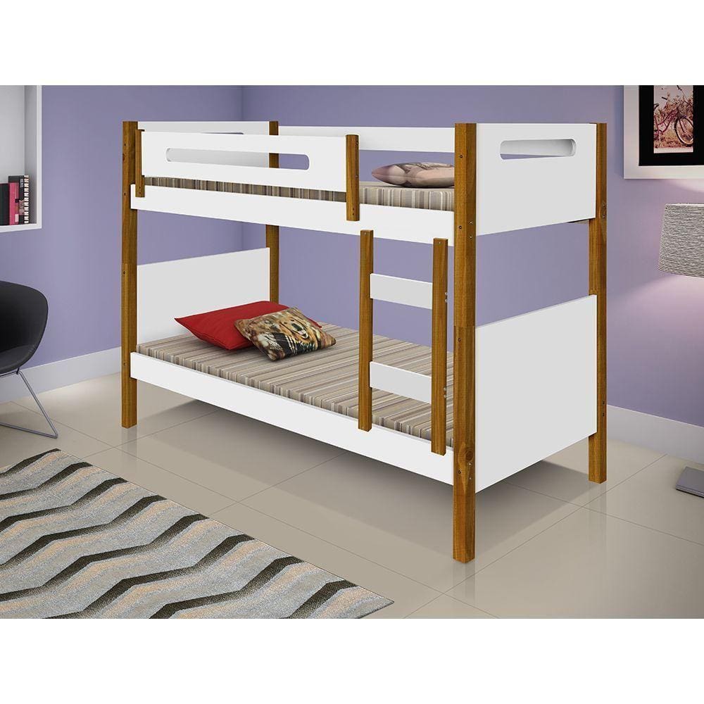 Beliche Infantil Montessoriana Heloisa - Branca E Mel Branco