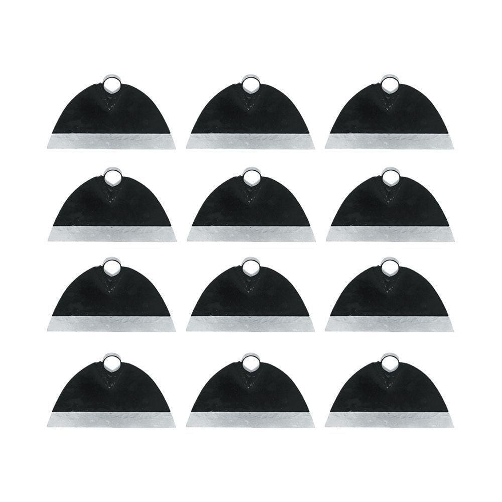 Kit Enxada Com 12 Peças Mocha 1,5 Libras Sem Cabo - Cor: Preto
