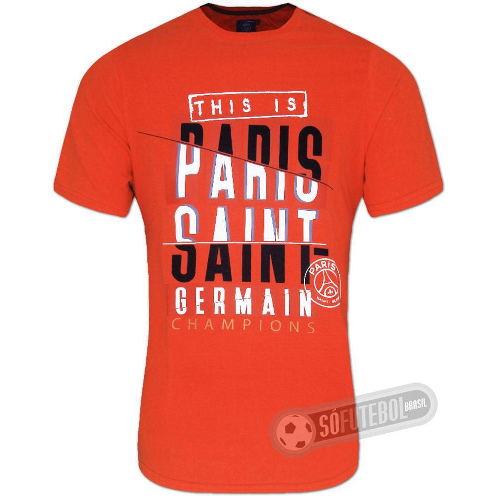 Camisa paris saint germain preta, extra