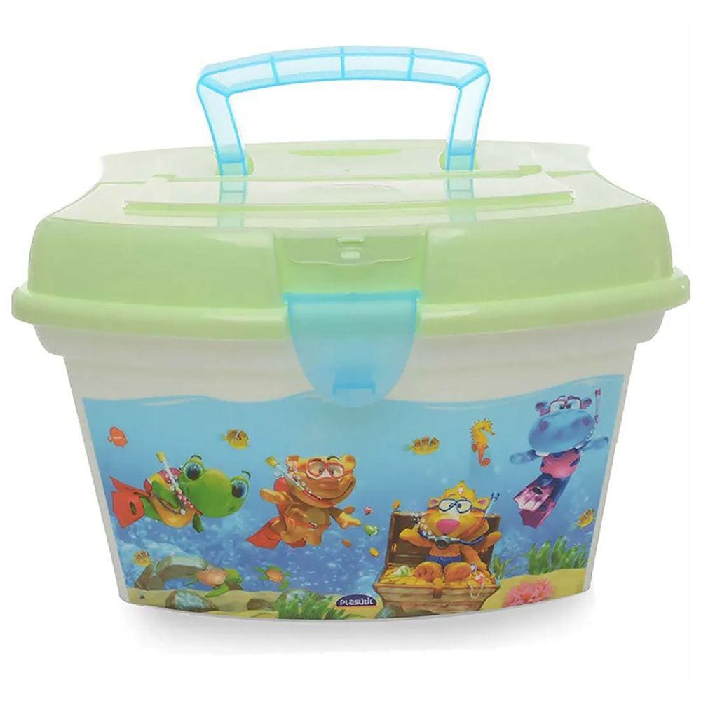 Box Pratica Infantil Decora os Filhotes 3L 7128 - Plasútil