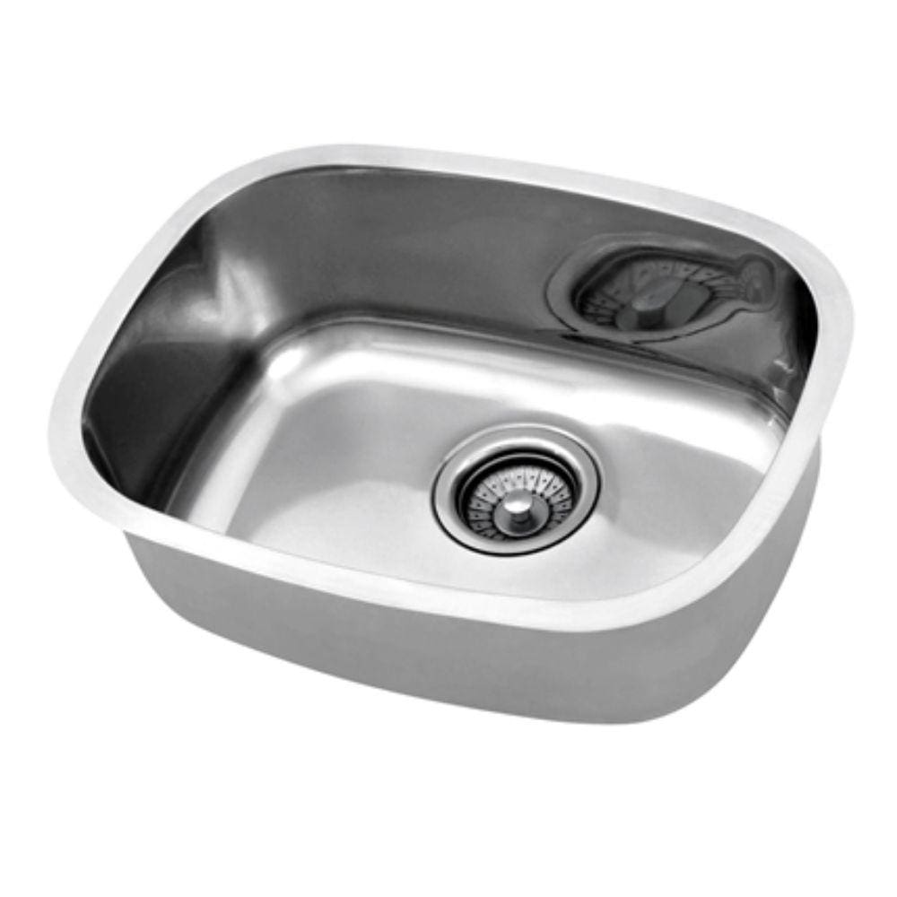 Cuba Docol de Embutir 46x34x18 saída 4,5\" 016963CH Cuba Inox Inviccta Docol Inox Alto Brilho