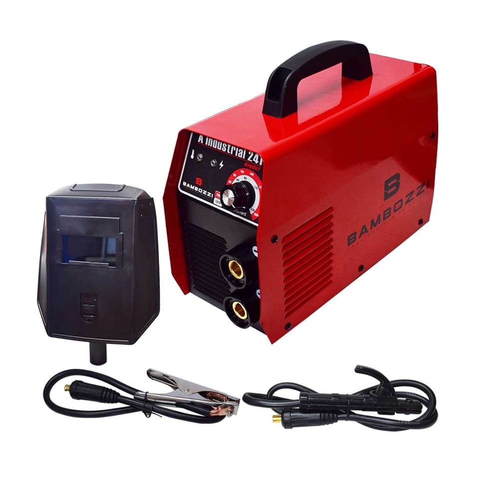 Máquina Inversora de Solda Bambozzi Industrial 241 Bivolt 200A