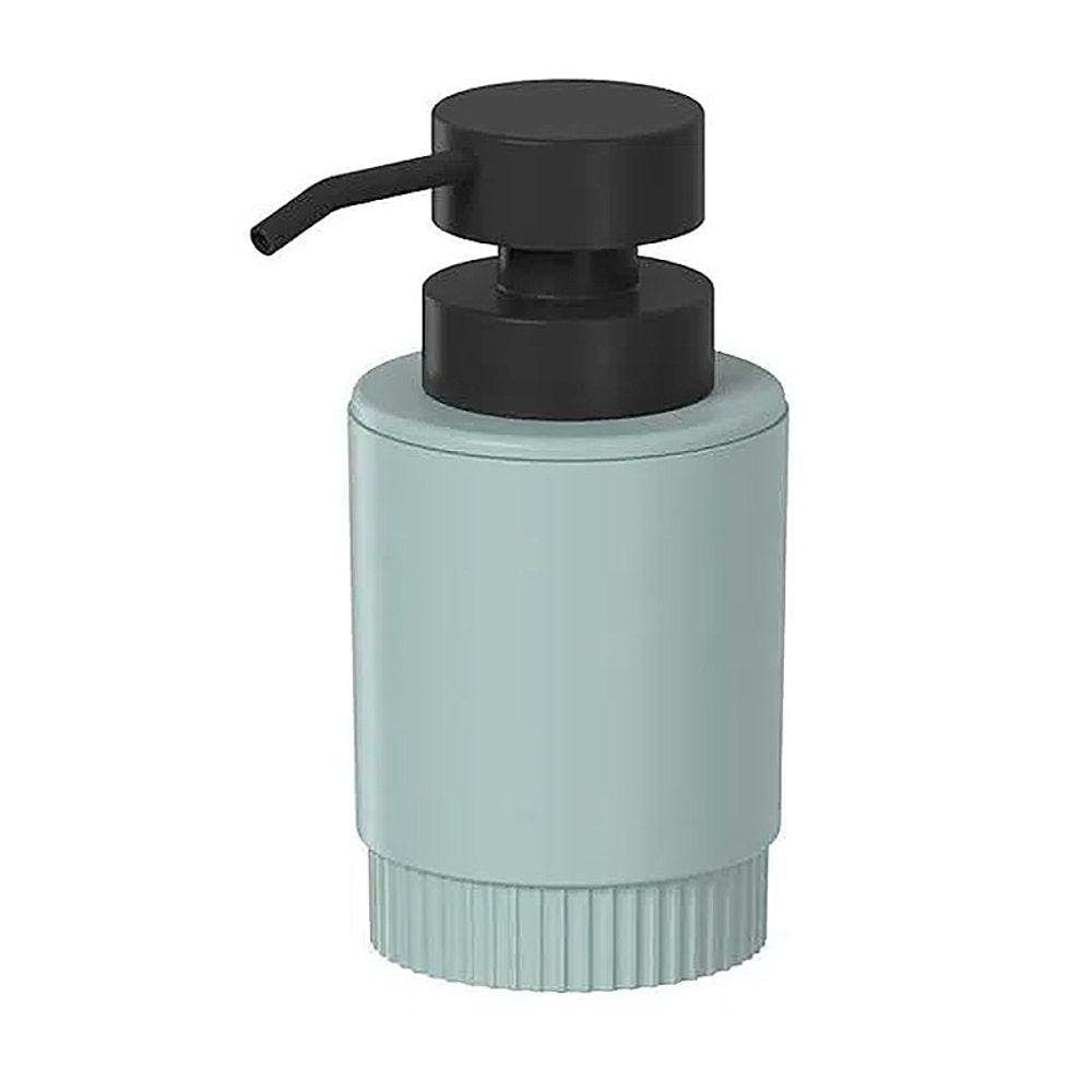 Porta Sabonete Líquido com Válvula Preta Dórica Verde Salvia PSR250 - Ou