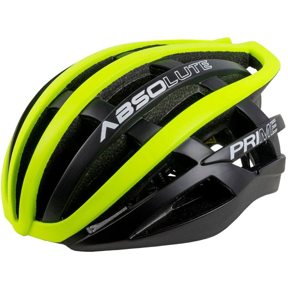 Capacete Absolute Prime Preto/Amarelo