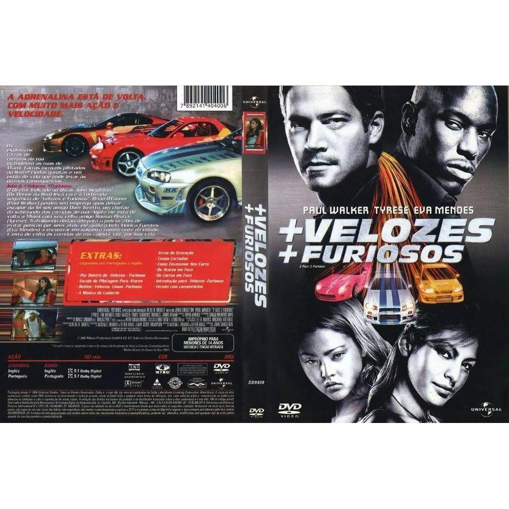 DVD Velocidade Furiosa 9