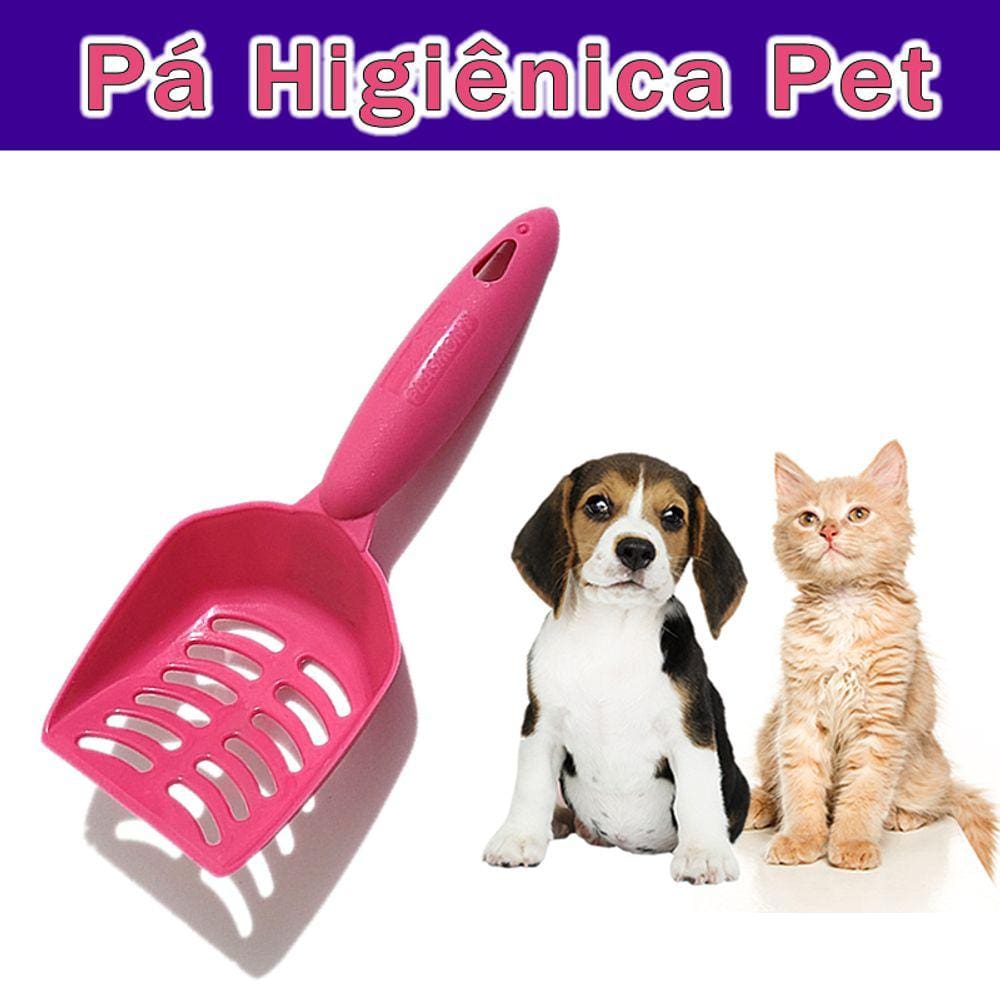 Pá Higiênica Pet - Pá Cata Caca Higienica Pet Coletora de Fezes Cães Gatos - PANAMI