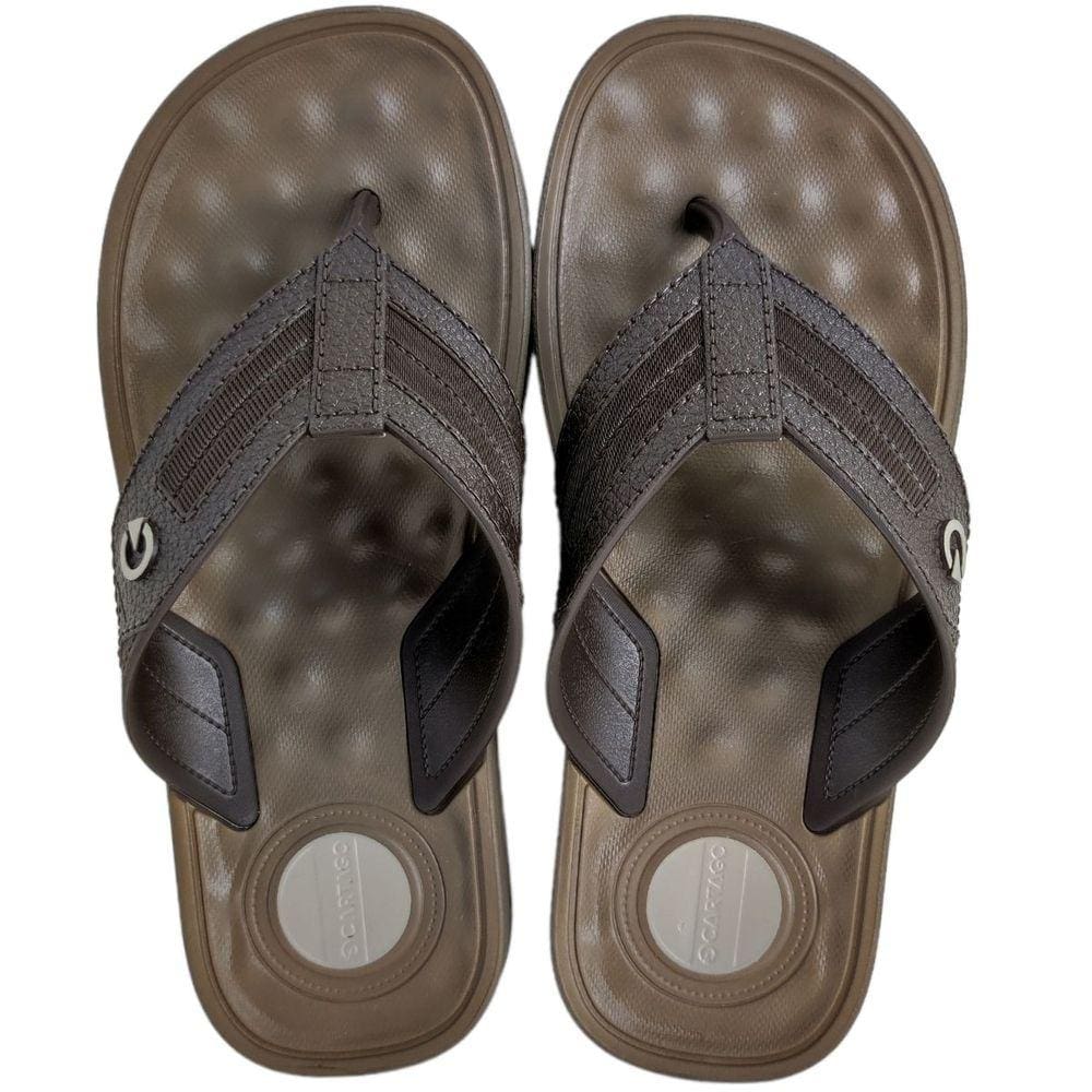 Chinelo de Dedo Infantil Menino Casual com Palmilha Massageadora Cartago 11858