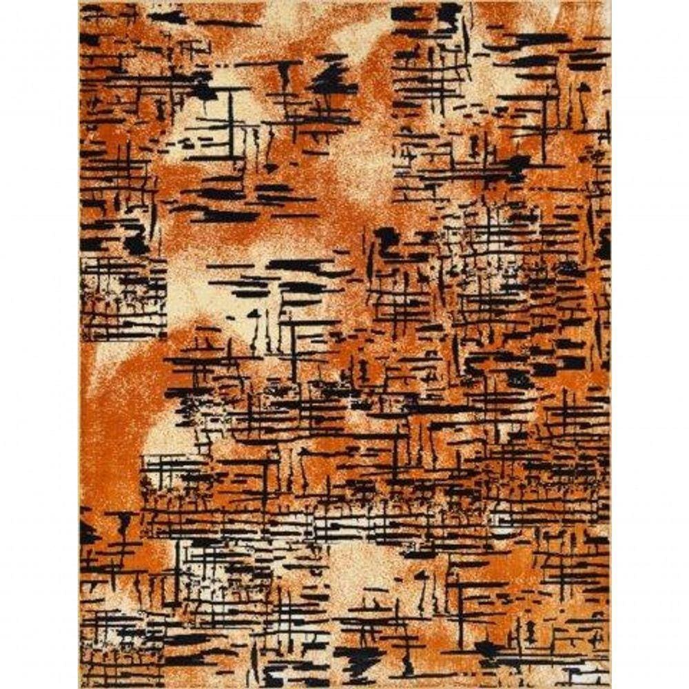 Tapete Rayza Marbella Orion Borealis 250 X 300cm Caramelo E Preto