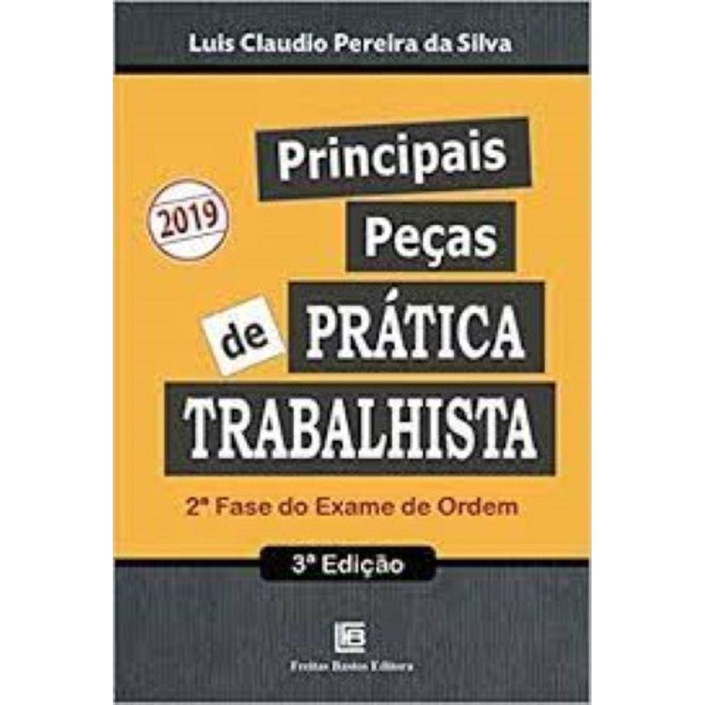 Principais Pecas De Pratica Trabalhista