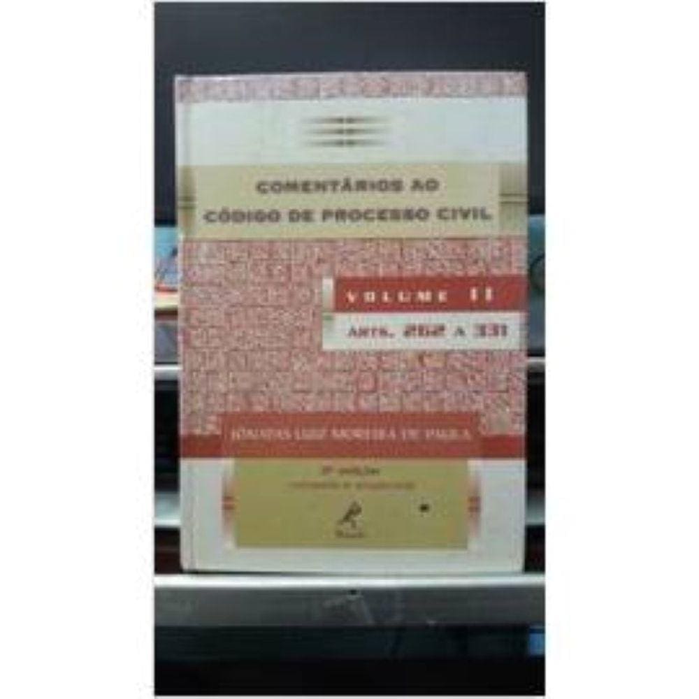 Livro - Comentários Ao Código De Processo Civil - Volume 2