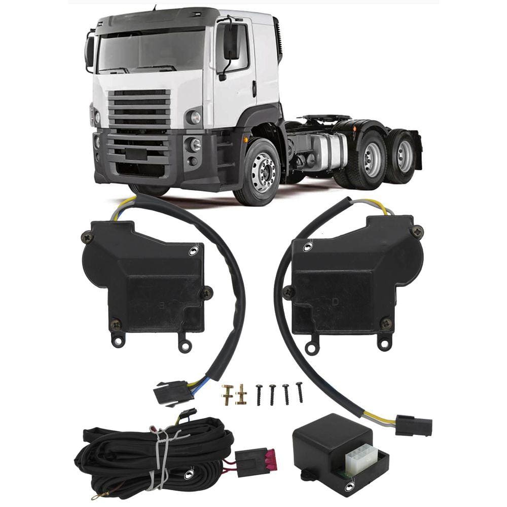 Kit Trava Elétrica Tragial VW Constellation 24V 2 portas