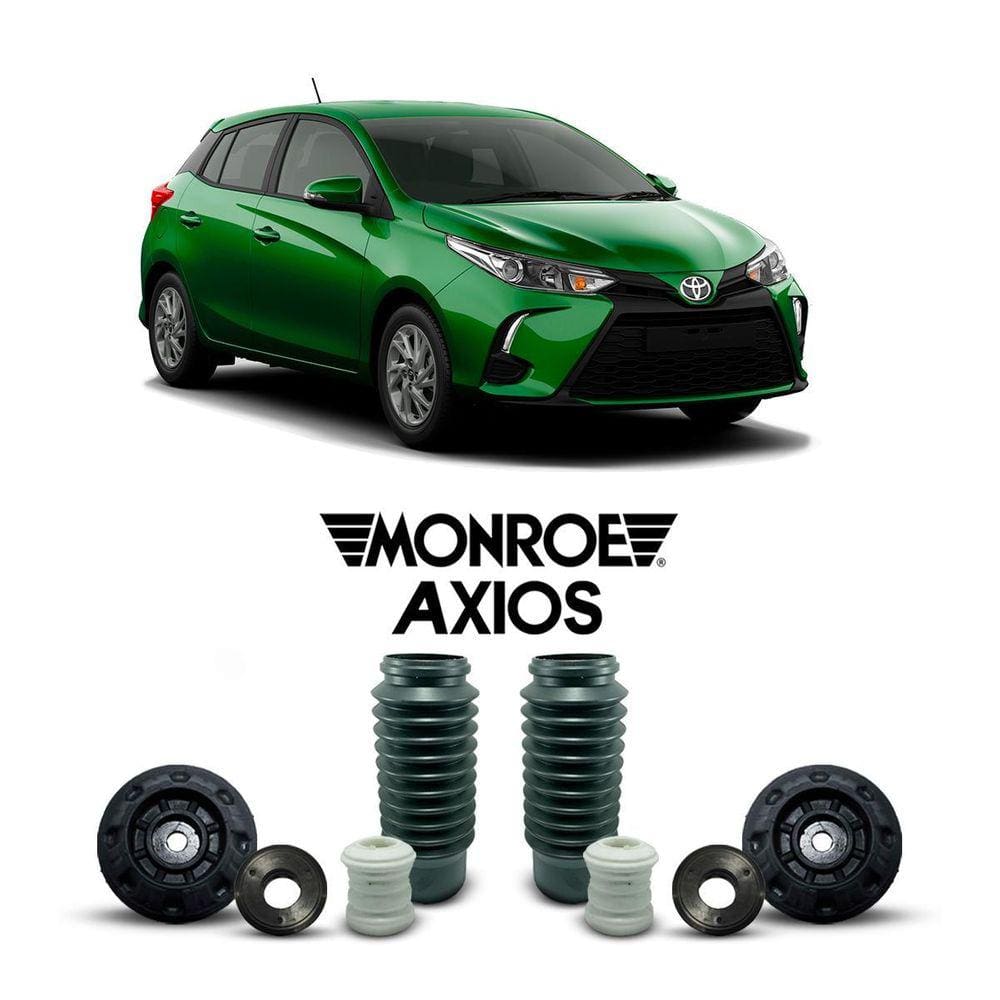 2 Kit Batedor Batente Dianteiro Novo Toyota Yaris