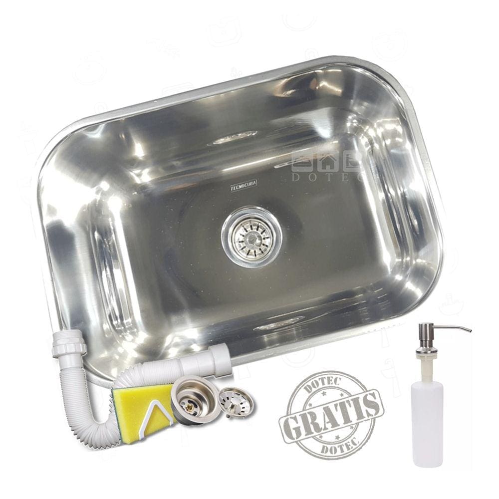 Kit Cuba Polida Inox 304 N1 46x30x17cm Tecnocuba Com Dosador