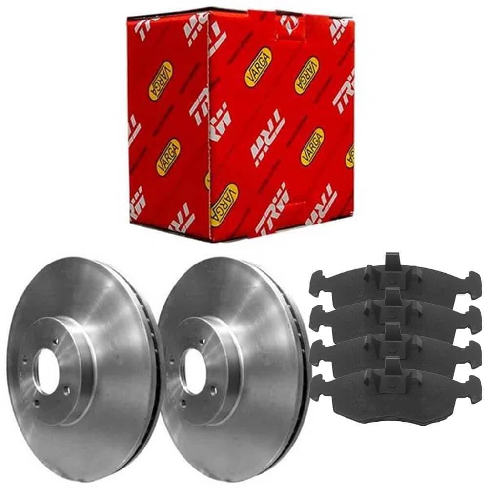 Kit Pastilha Disco Diant Ventilado Strada 1.4 2016 a 2020