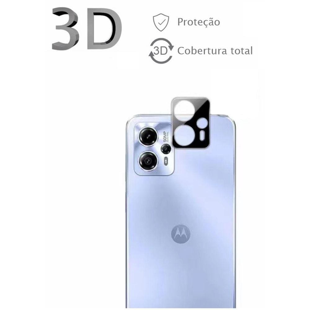 Película Nano da Lente Câmera Para Motorola Moto G53 G73