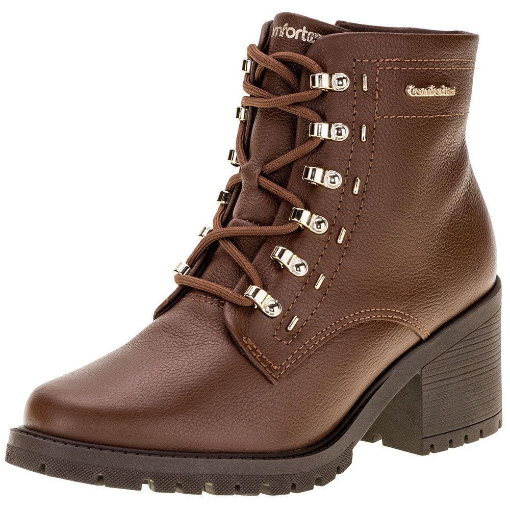 Bota Feminina Coturno Comfortflex - 2377302
