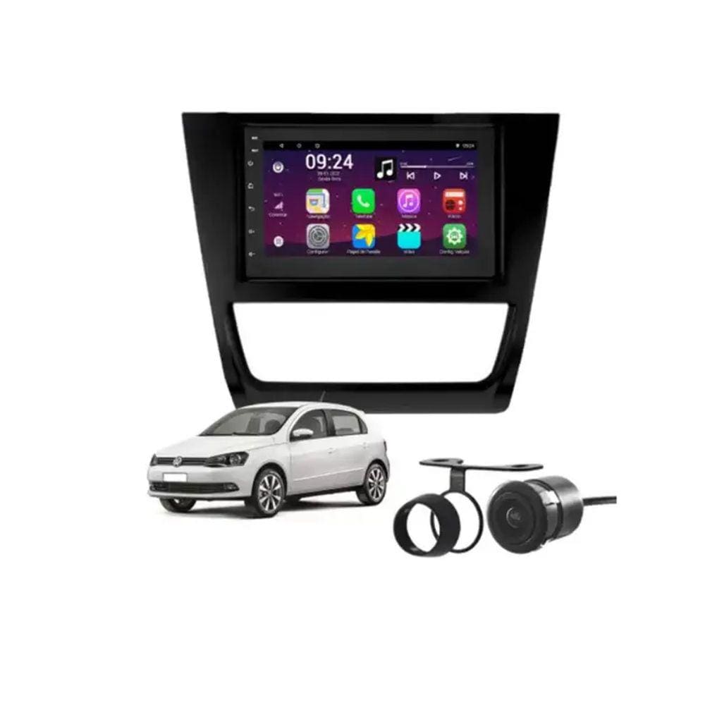 Kit Multimídia Gol Sav G6 7 Pol CarPlay AndroidAuto TayTech