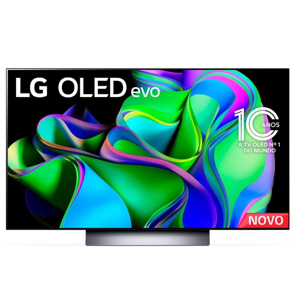 Smart TV 4K LG Oled Evo 65" Polegadas, Bluetooth, 120Hz, ThinQ AI, G-Sync, FreeSync, Alexa e Wi-Fi - OLED65C3PSA