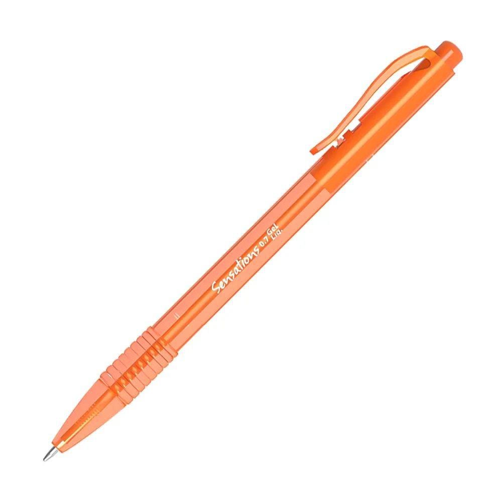 Caneta em Gel 0.7mm Esferográfica Clic Sensations Newpen