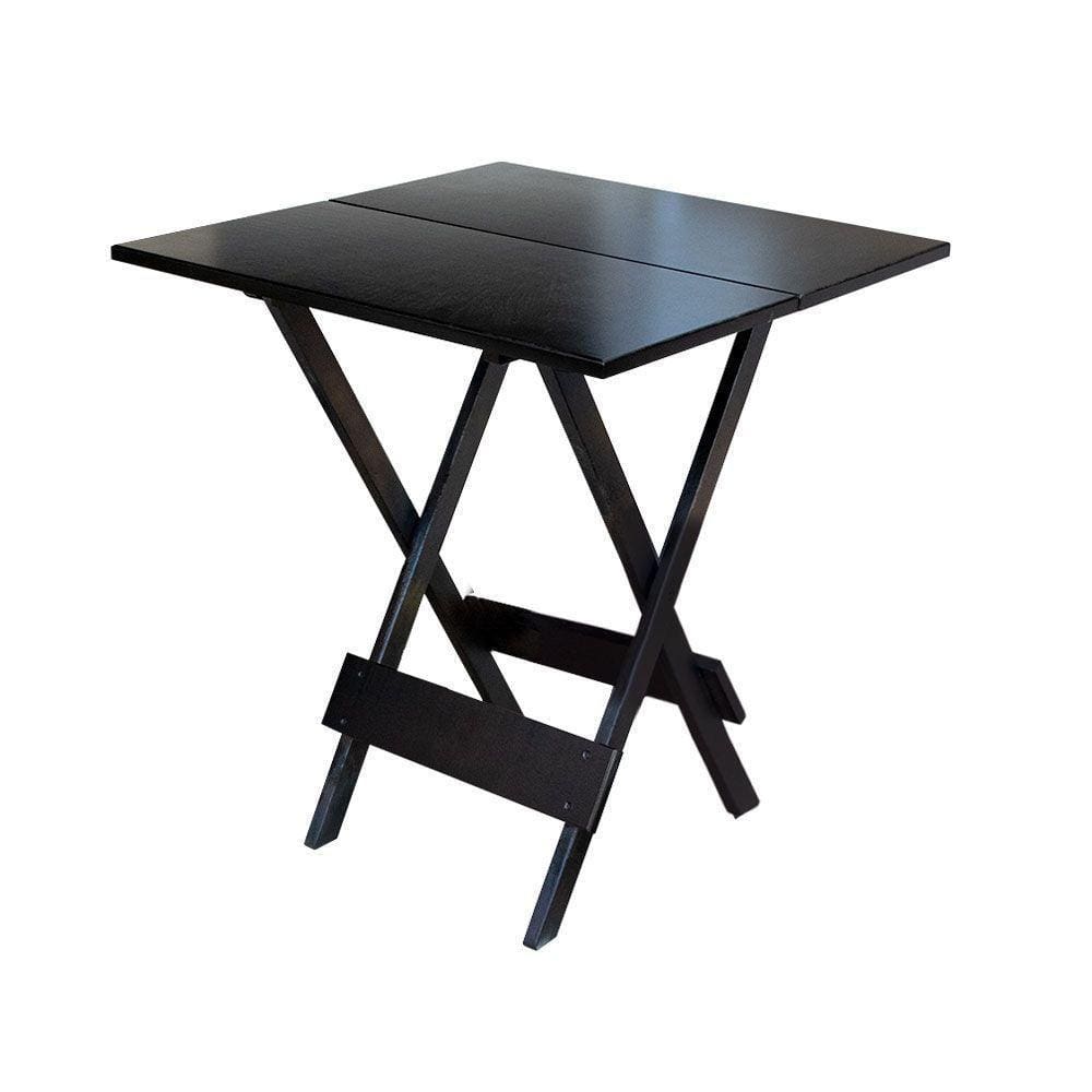 Mesa De Madeira 70X70 Tabaco - Marrom