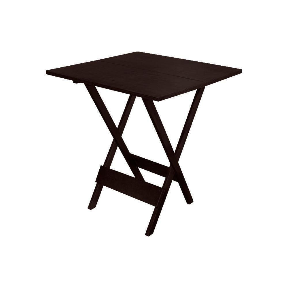 Mesa De Madeira 70X70 Imbuia - Marrom