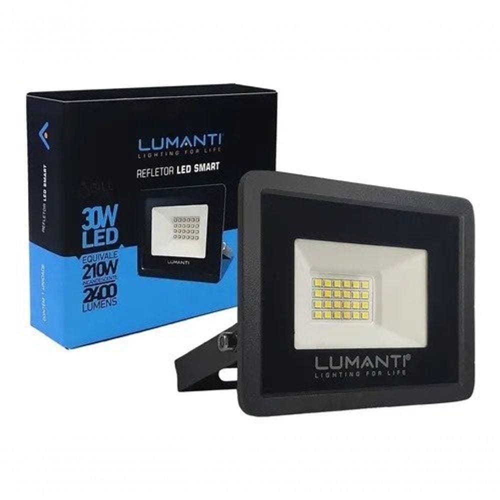 Refletor Led Smart Eco 30w 6500k Branco 6500k