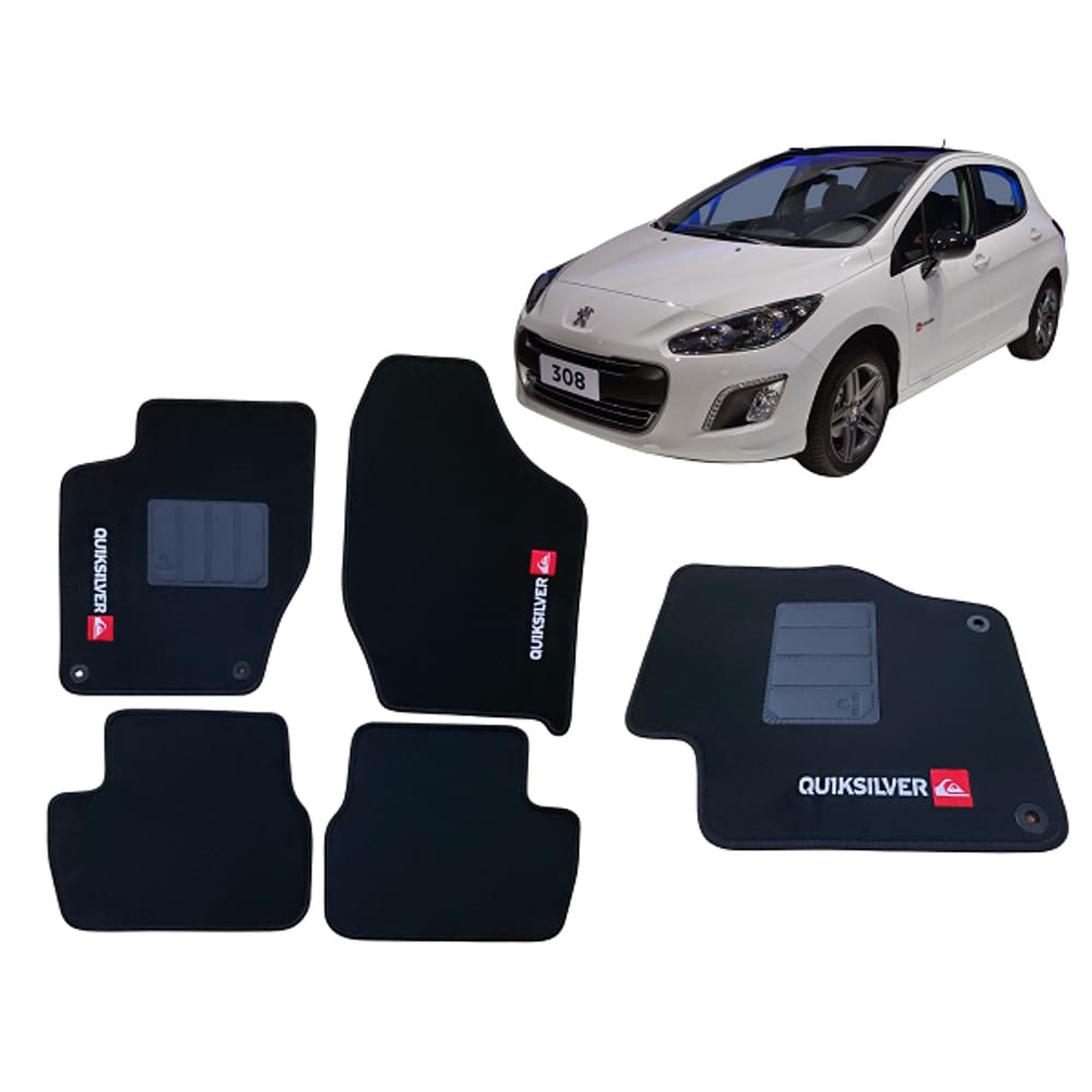 Tapete Carpete 5Mm Peugeot 308 Quiksilver 2014 2015