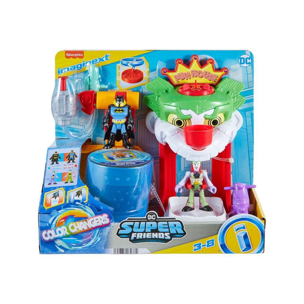 PlaySet De Batalha Batman e Coringa Imaginext Mattel - HMX55