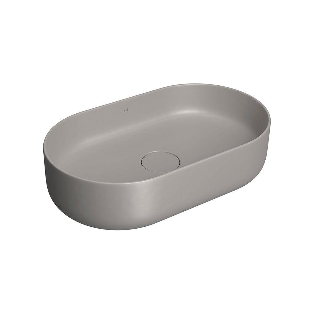 Cuba de Apoio Deca Slim 50x30 L.14050.85 Oval Soft Antracite