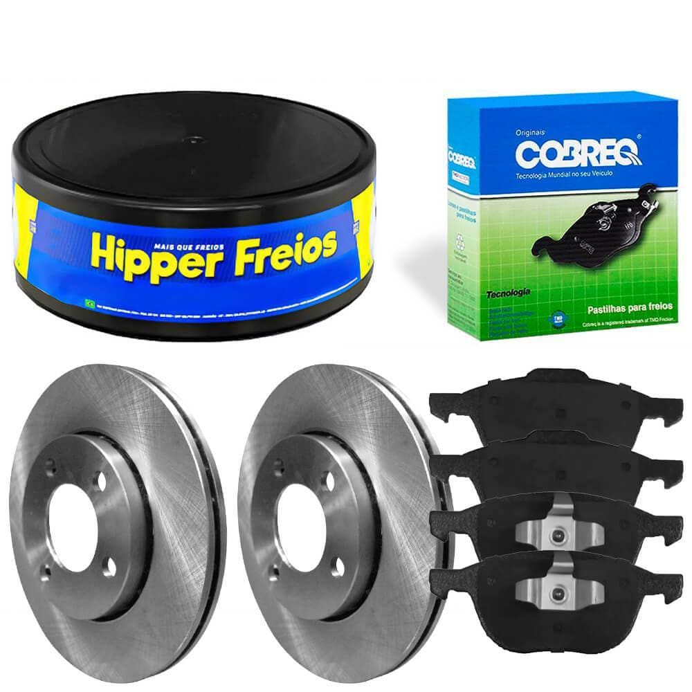 Kit Pastilha Disco Dianteiro Ventilado Ecosport 1.5 12V