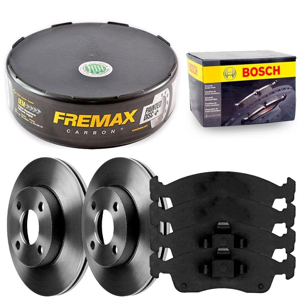 Kit Pastilha Disco Diant Ventilado Onix 1.0 1.4 2016 a 2019