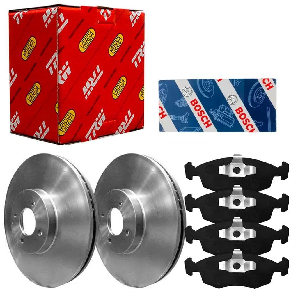 Kit Pastilha Disco Diant Ventilado Strada 1.4 2016 a 2020