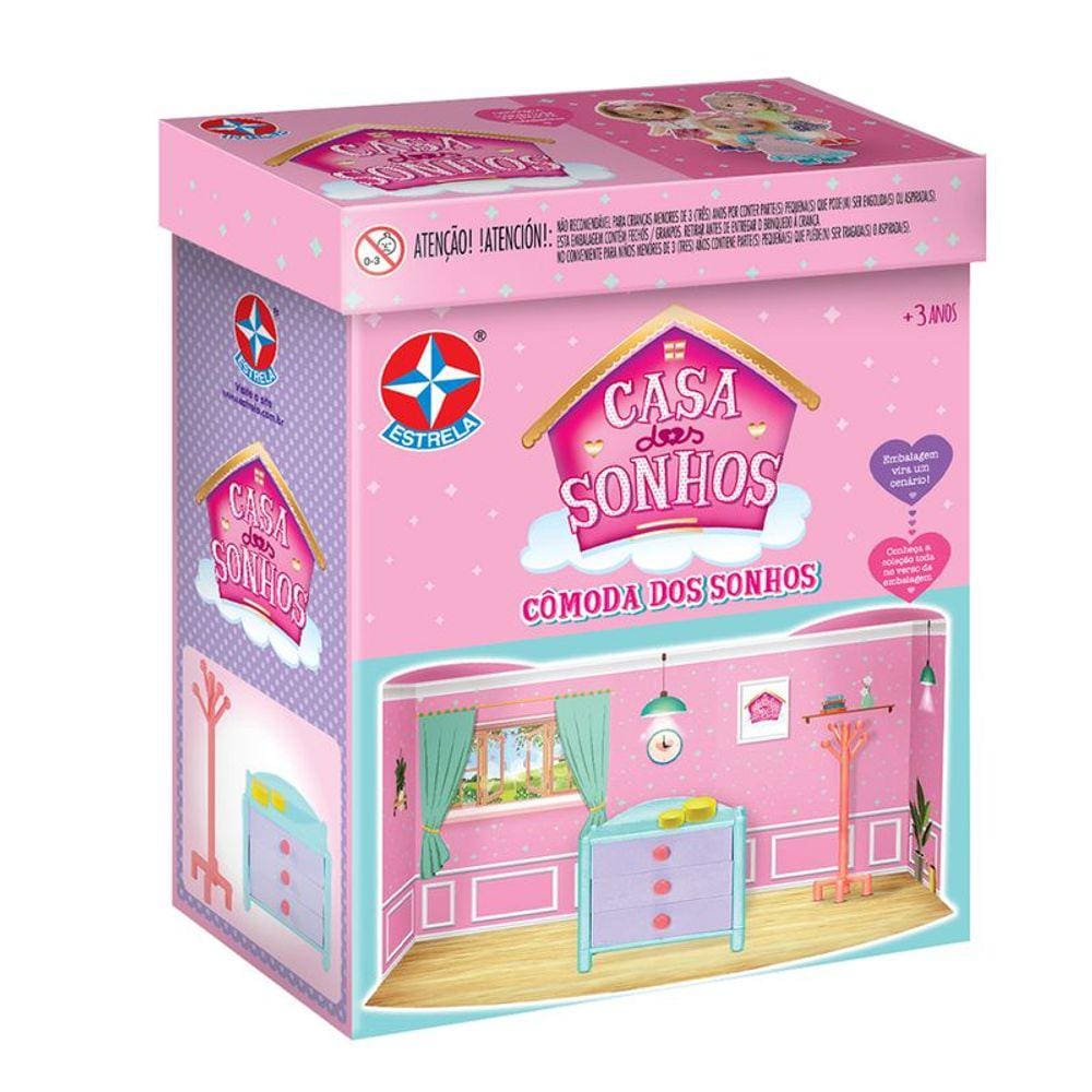 Boneca - Colecao Casa dos Sonhos - Comoda dos Sonhos ESTRELA