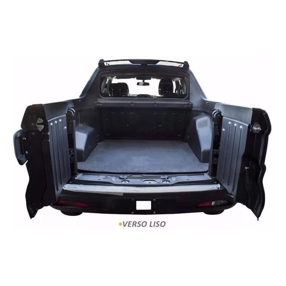 Tapete De Caçamba Fiat Toro Em Eva Preto Especifico