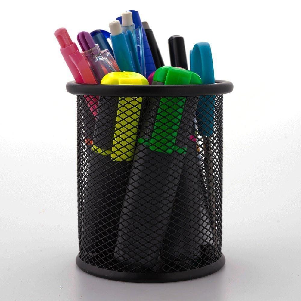 Porta Lapis Organizador De Mesa Escritório - Aramado