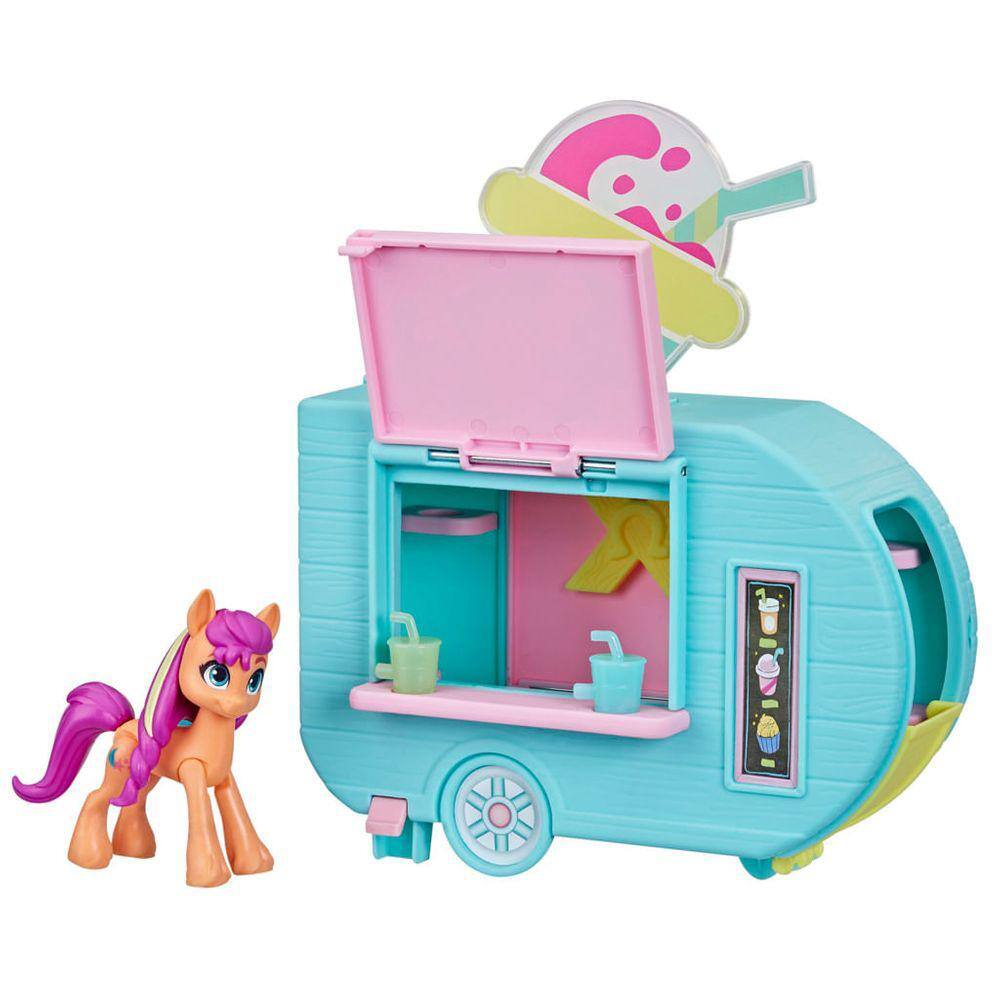 Brinquedo My Little Pony Com Mecanismo Pônei Sereia C0677