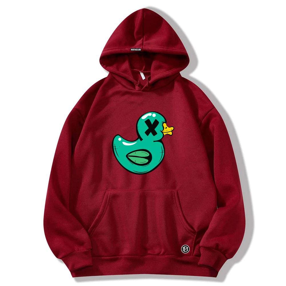 Moletom Canguru Mafiaclub com Capuz Pato streetwear