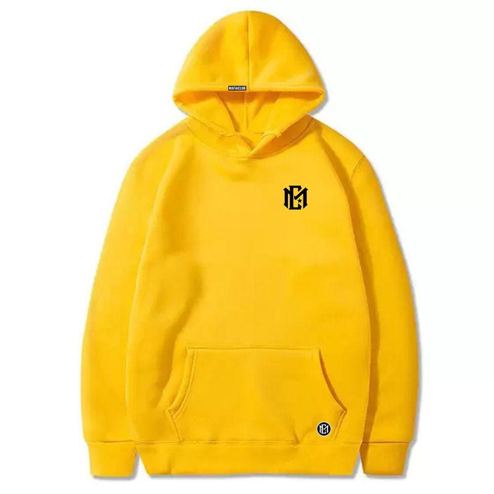 Moletom Canguru Mafiaclub com Capuz Logo Lateral Streetwear