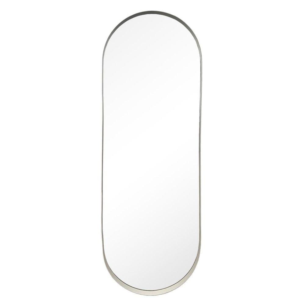 Espelho Decorativo Urban Branco 120X40Cm Oblongo