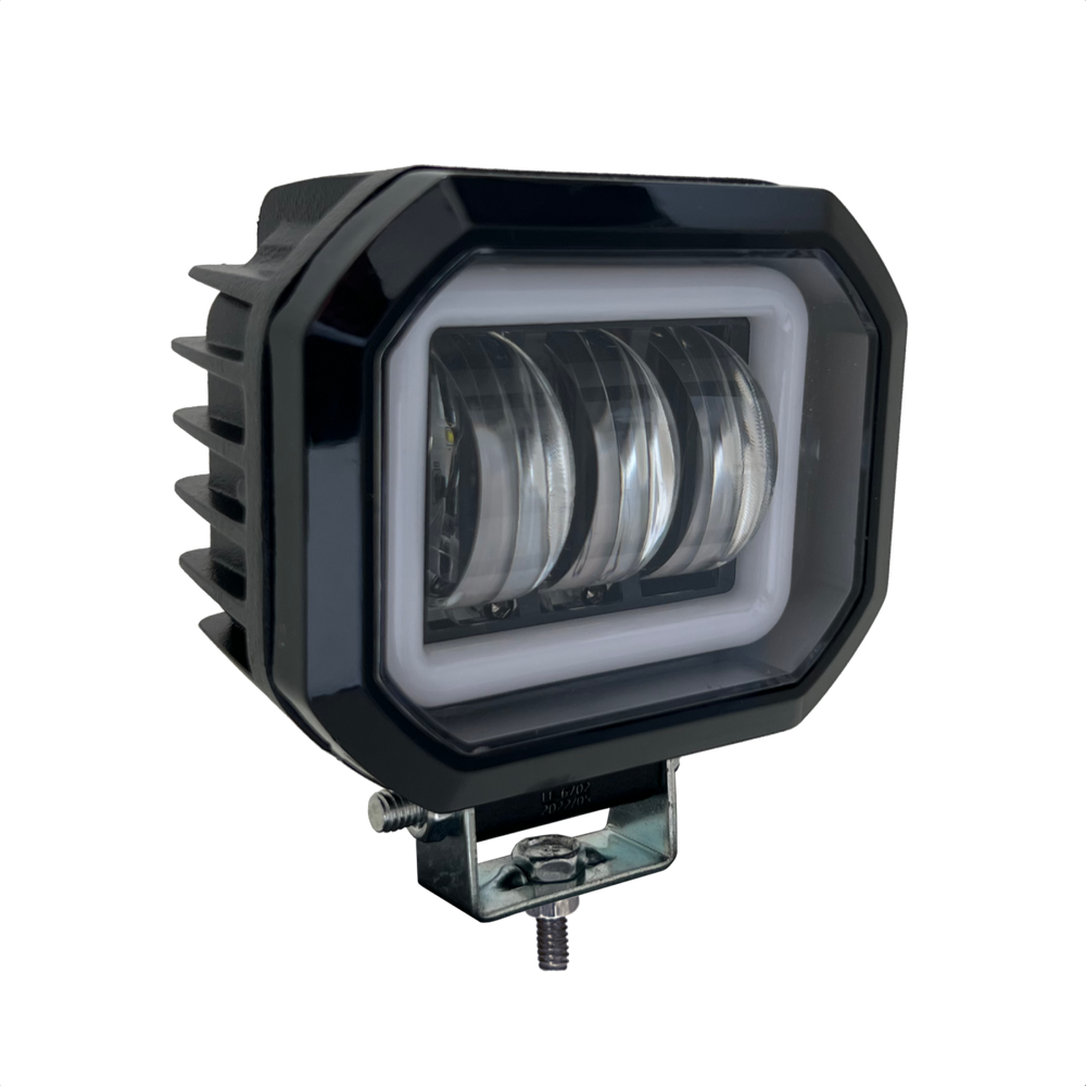 Farol Auxiliar Led luz potente 30w 3LED IP67 6000K LE-6702