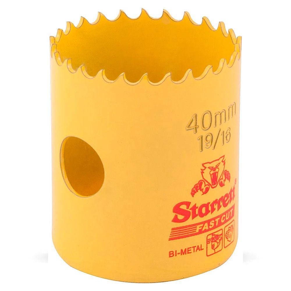 Serra Copo De Aço Rápido Bimetal 40mm 1.9/16 H0112 Starrett