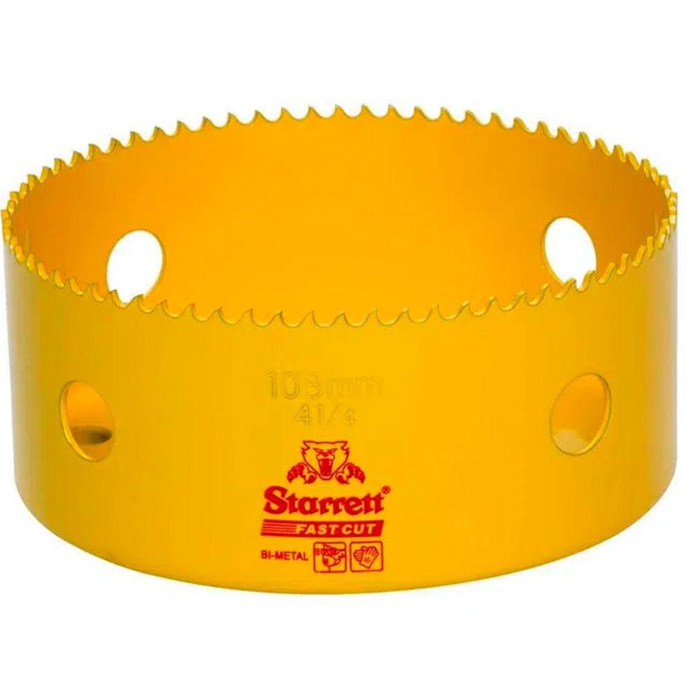 Serra Copo De Aço Rápido Bimetal 108mm 4.1/4 H0414 Starrett