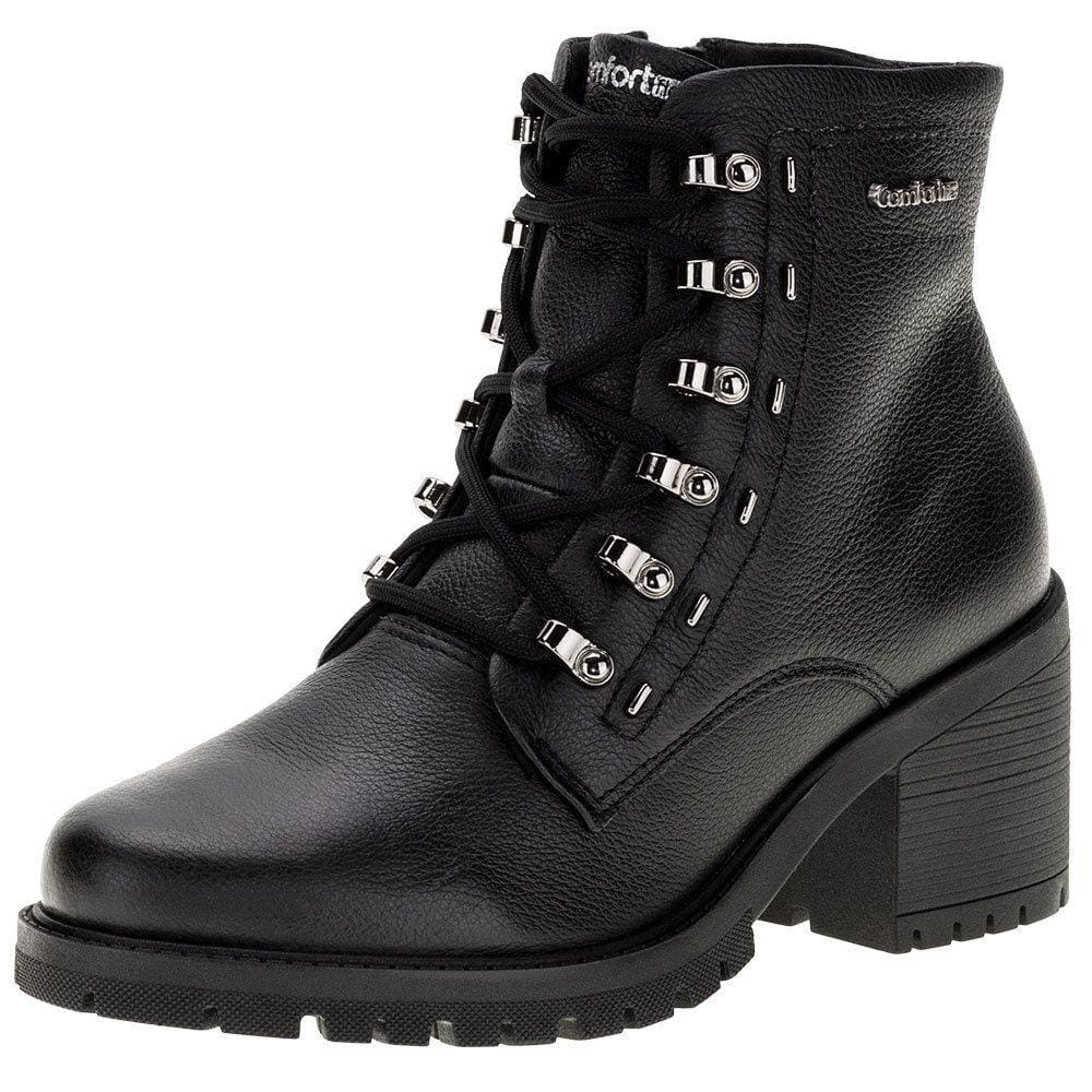 Bota Feminina Coturno Comfortflex - 2377302