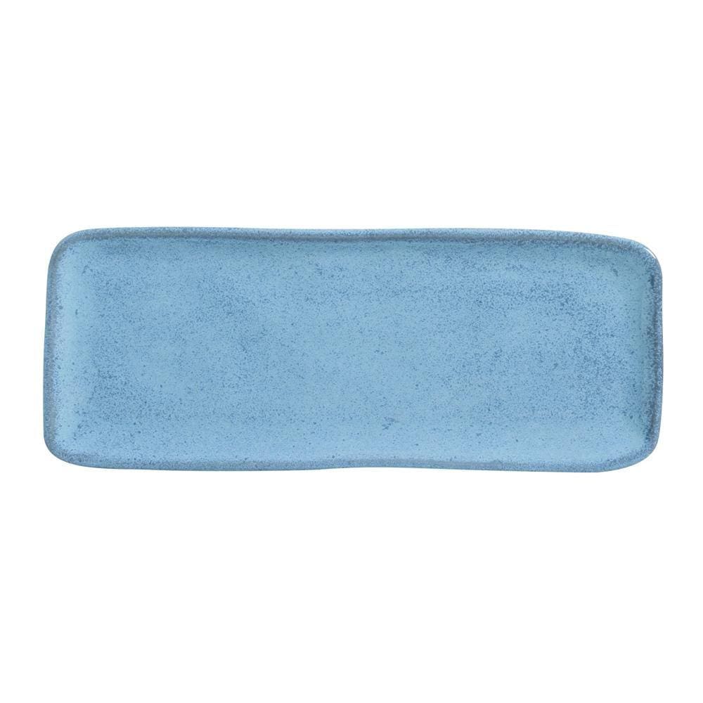 CONJUNTO C/ 4 TRAVESSAS RETANGULAR MÉDIA ORGÂNICO BREEZE 33x13 CM