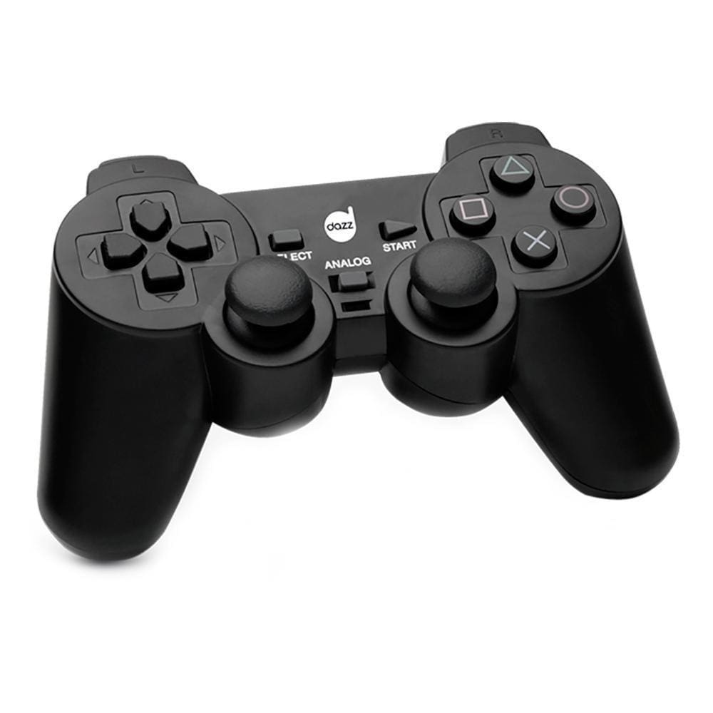 Controle Dazz Dualshock Usb Para Pc Preto 621322
