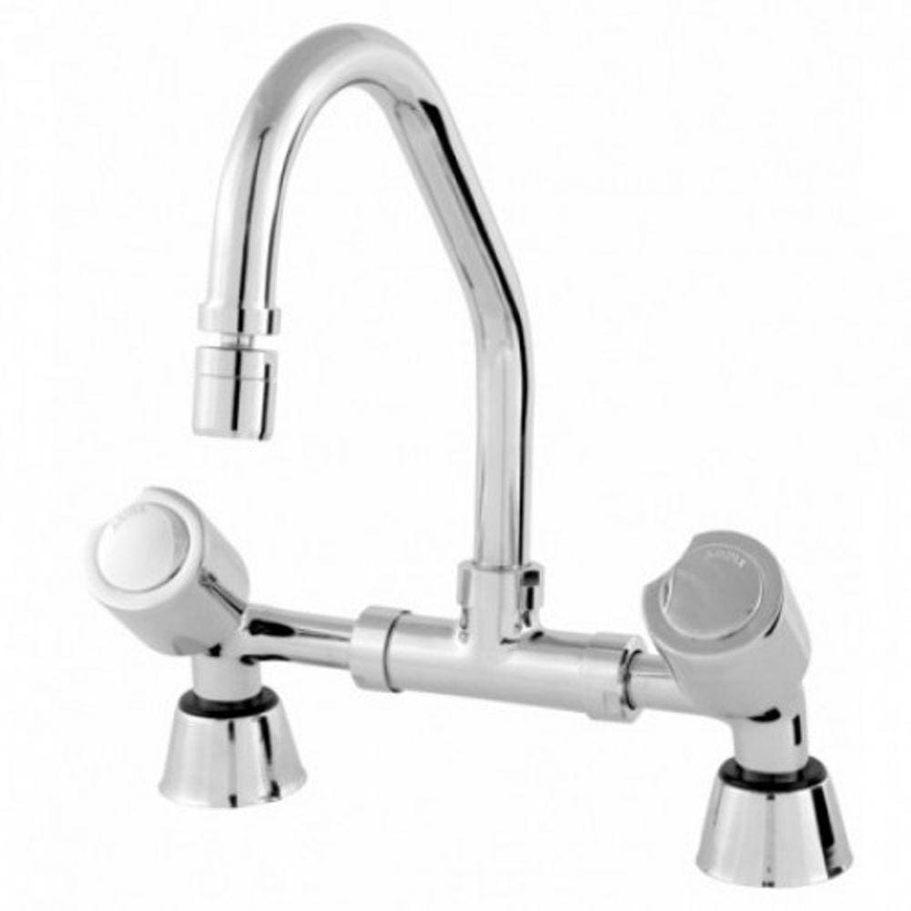 Torneira Pia Cozinha Misturador Mesa Bancada Com Arejador 1231 C40 Luxo