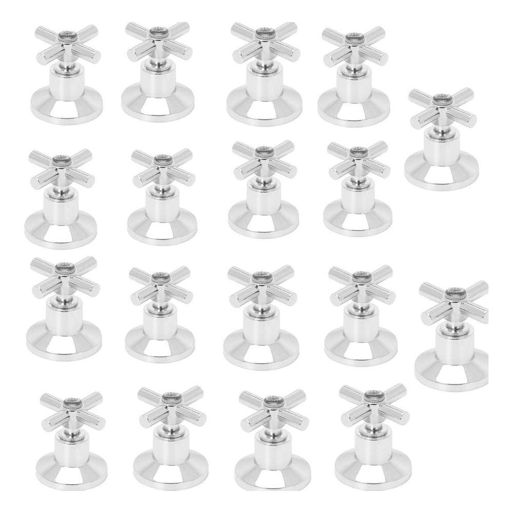 Kit-18 Acabamento Registro 1/2, 3/4, 1 Pol. C-31 Abs
