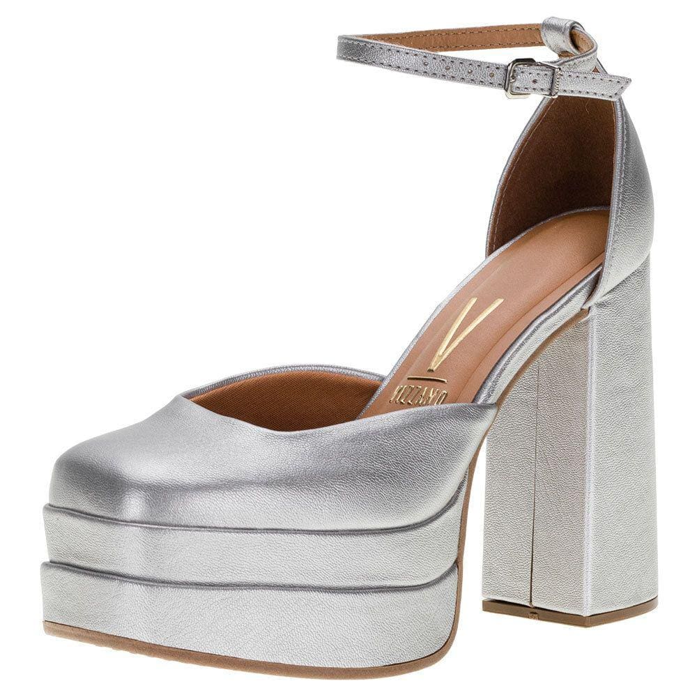 Sapato Feminino Salto Grosso Vizzano - 1395101