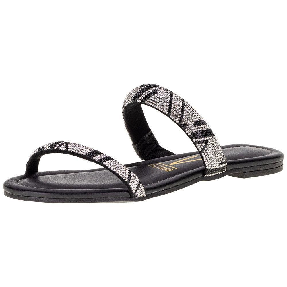 Sandália Feminina Rasteira Vizzano - 62351189